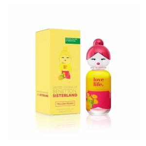 Benetton Sisterland Yellow Peony Edt x 80 ml