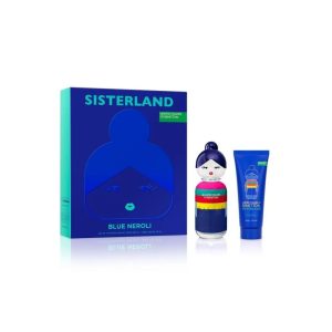 Benetton Sisterland Blue Neroli Edt x 80 ml + Body lotion