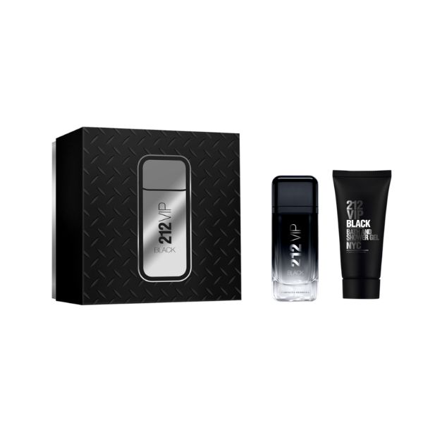 Carolina Herrera 212 VIP Black Men EDP 100 ml + Shower Gel + 10 ml