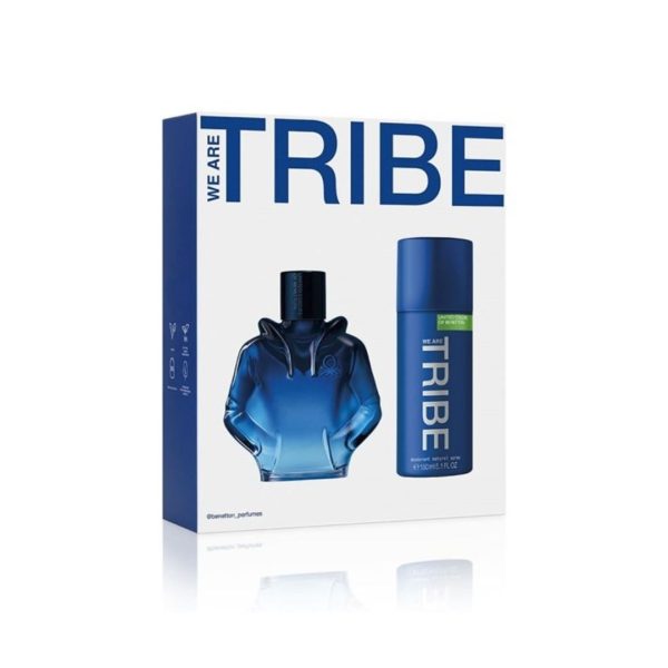 Benetton Tribe EDT 90 ml + Deo