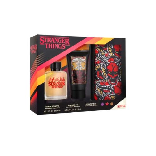 Netflix Stranger Things For Him EDT 100 ml + Shower Gel + Bag