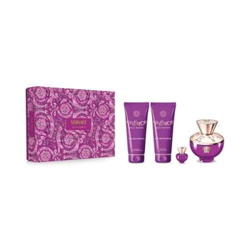 Versace Dylan Purple EDP 100 ml + 5 ml + Body Lotion + Shower Gel