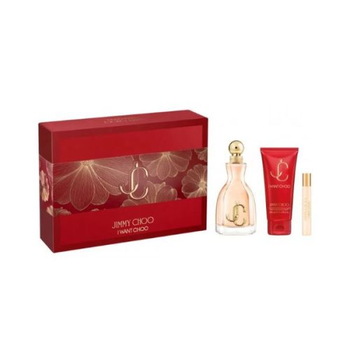 Jimmy Choo I Want Choo EDP 100 ml + Body cream + 7.5 ml