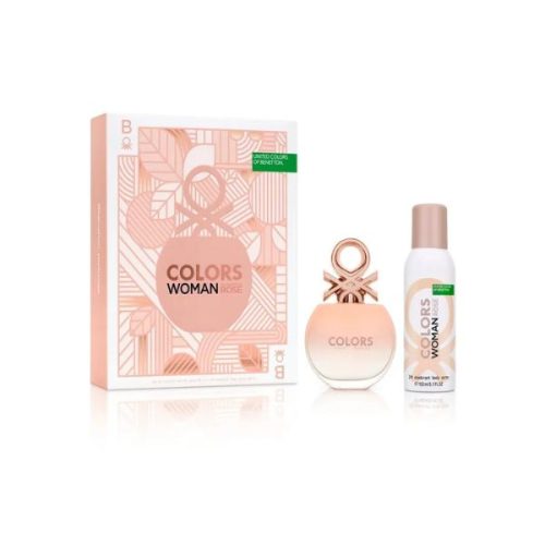 Benetton Colors Rose EDT + Deo