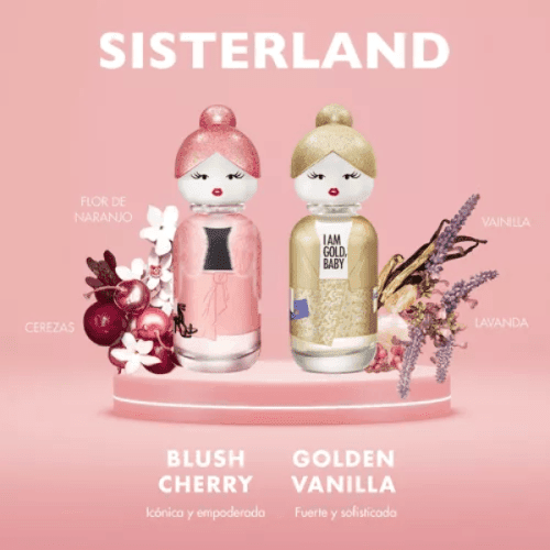 Benetton Sisterland Blush Cherry EDP 80 ml + Body Cream