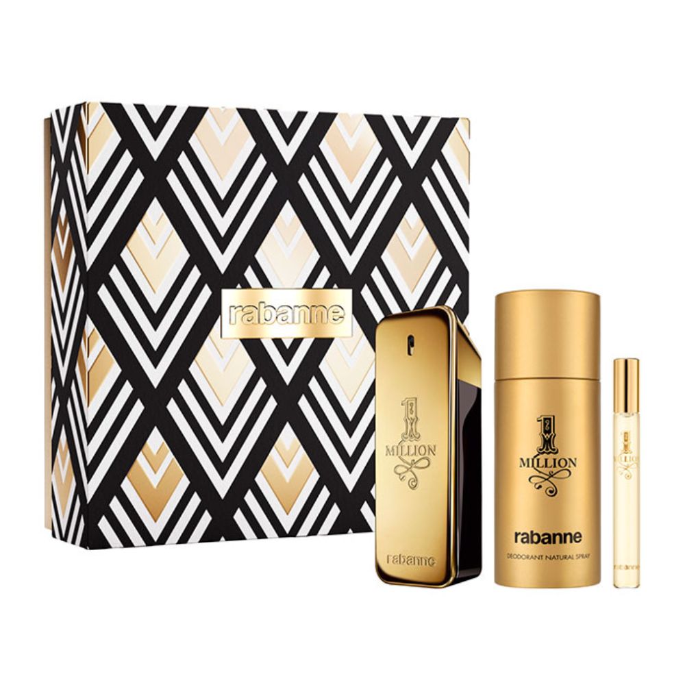 Rabanne One Million EDT 100 ml+ Deo + Perfumero