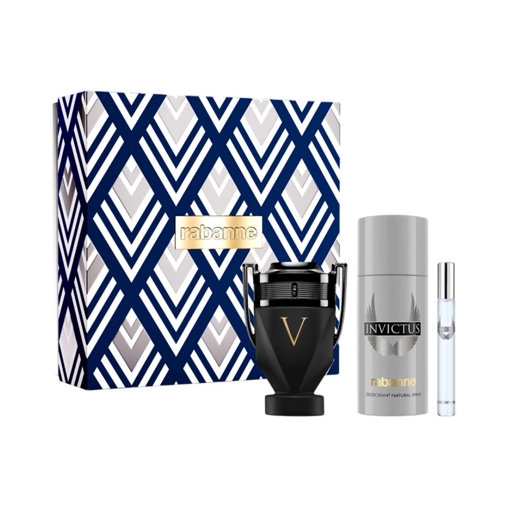 Rabanne Invictus Victory Absolu Parfum Intense 100 ml + Deo + Perfumero