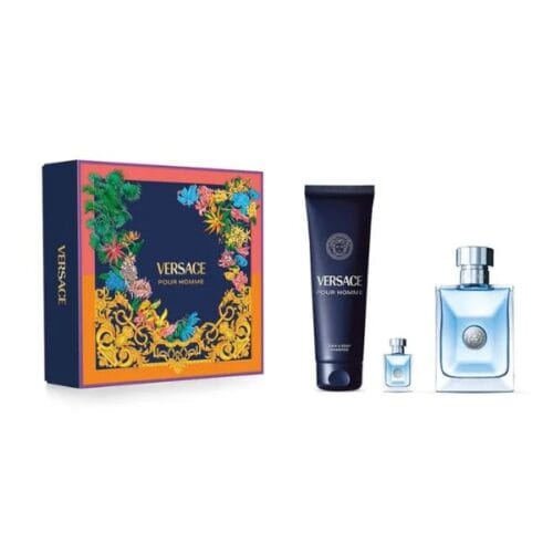 Versace Pour Homme EDT 100 ml + Miniatura + Body Shampoo