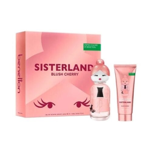 Benetton Sisterland Blush Cherry EDP 80 ml + Body Cream