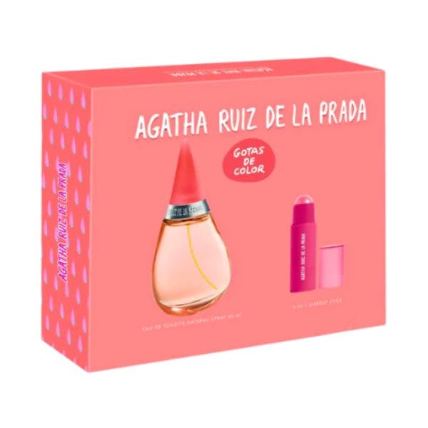 Agatha Ruiz De La Prada Gotas de color EDT 100 ml + Make Up Stick - Imagen 3