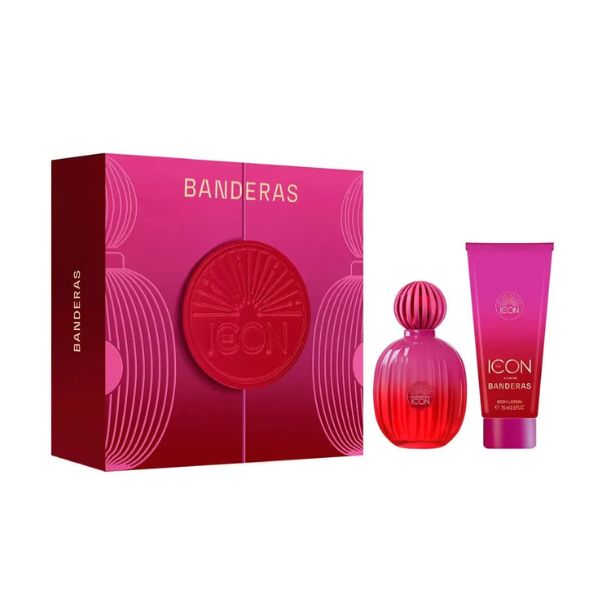 Antonio Banderas The Icon Supreme Woman EDP Intense 100 ml + Body Lotion