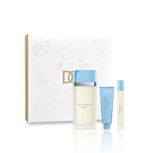 Dolce & Gabbana Light Blue EDT 100 ml + Body Lotion + 10 ml