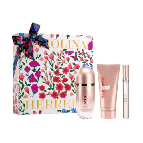 Carolina Herrera 212 VIP Rose Elixir EDP 80 ml + Body Lotion + 10 ml