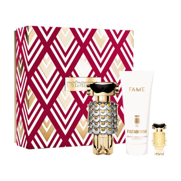 Rabanne Fame EDP 80 ml + Body Lotion + Miniatura