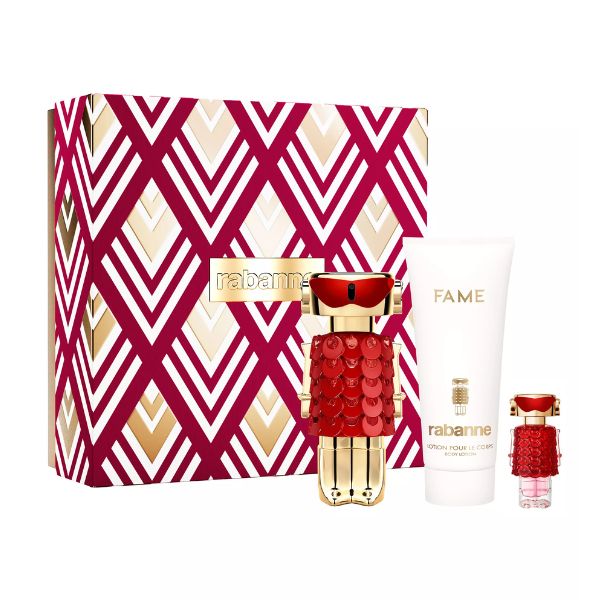 Rabanne Fame In Love Elixir Parfum 80 ml + Body Lotion + Miniatura