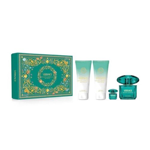 Versace Crystal Emerald EDP 90 ml + Body Lotion + Shower gel + Miniatura