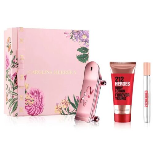 Carolina Herrera 212 Heroes For Her EDP 80 ml + Body Lotion + 10 ml